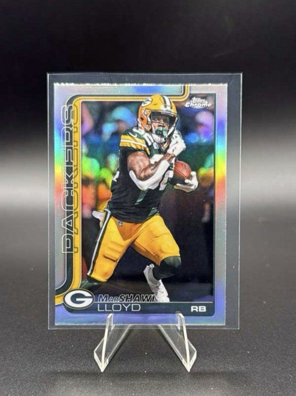 2025 Topps Chrome - Marshawn Lloyd #114 Refractor