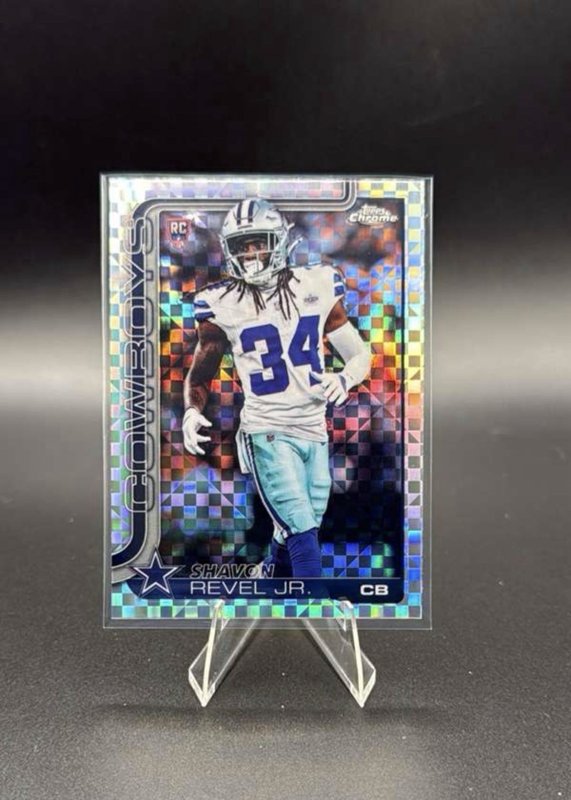 2025 Topps Chrome - Rookies Shavon Revel Jr. #301 X-Fractor (RC)