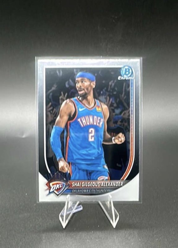 2025-26 Bowman Chrome Shai Gilgeous-Alexander #BCV-106 Oklahoma City Thunder NBA