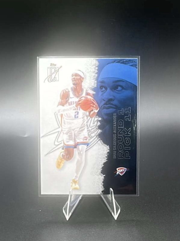 Topps 2026 Topps Signature Class Shai Gilgeous-Alexander Rookie Pick #54 OKC