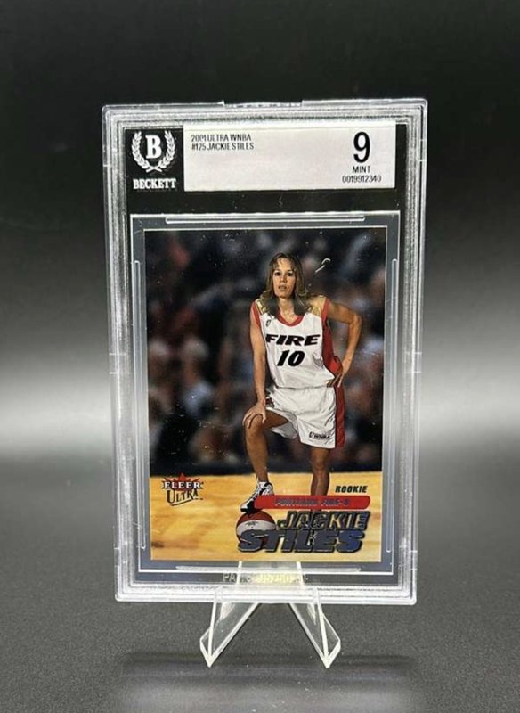 2001 Fleer Ultra WNBA - Rookie Jackie Stiles #125 (RC)