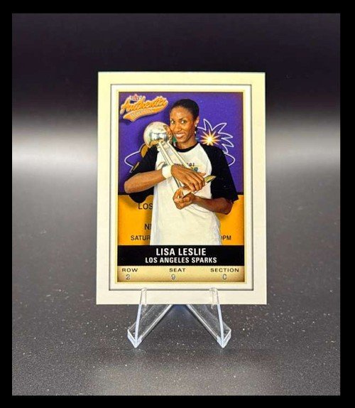 2002 Fleer Authentix WNBA - Lisa Leslie #59
