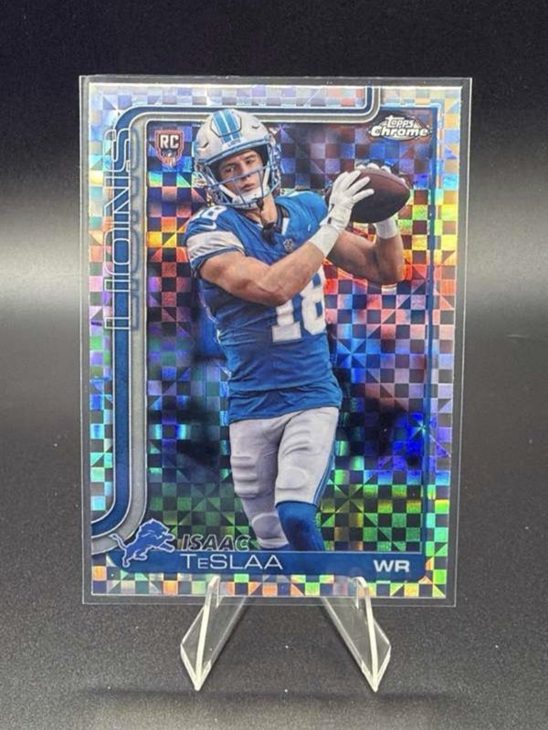 2025 Topps Chrome - Rookies Isaac TeSlaa #320 X-Fractor (RC)
