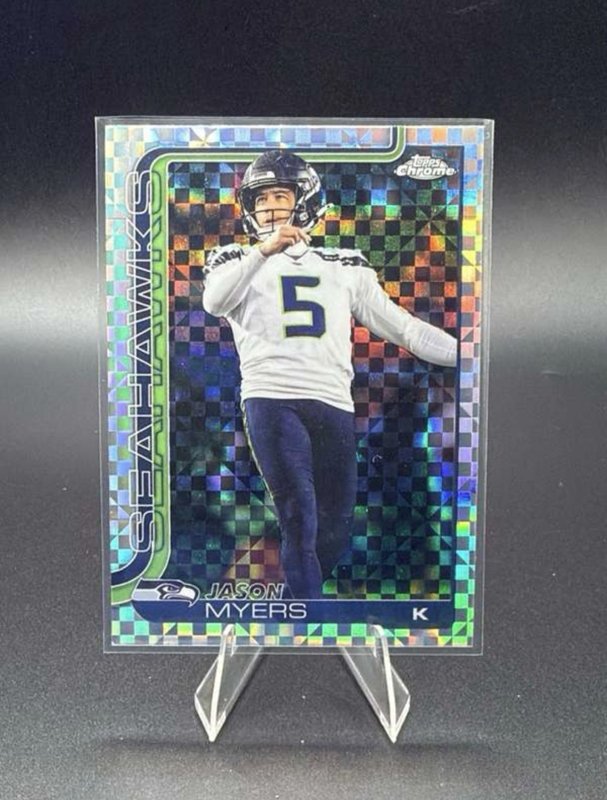 2025 Topps Chrome - Jason Myers #280 X-Fractor