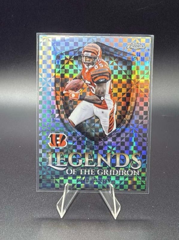 2025 Topps Chrome - Legends of the Gridiron Chad Johnson #LOG-28 X-Fractor