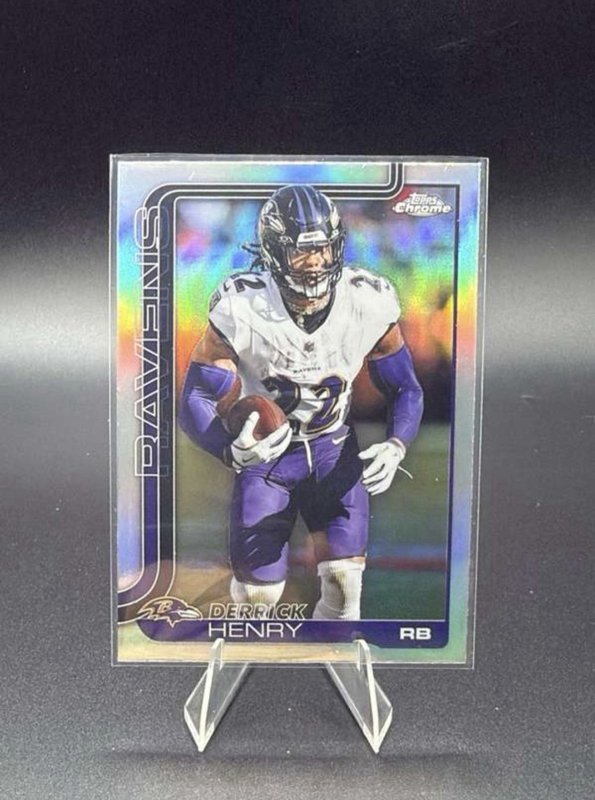 2025 Topps Chrome - Derrick Henry #25 Topps Refractor