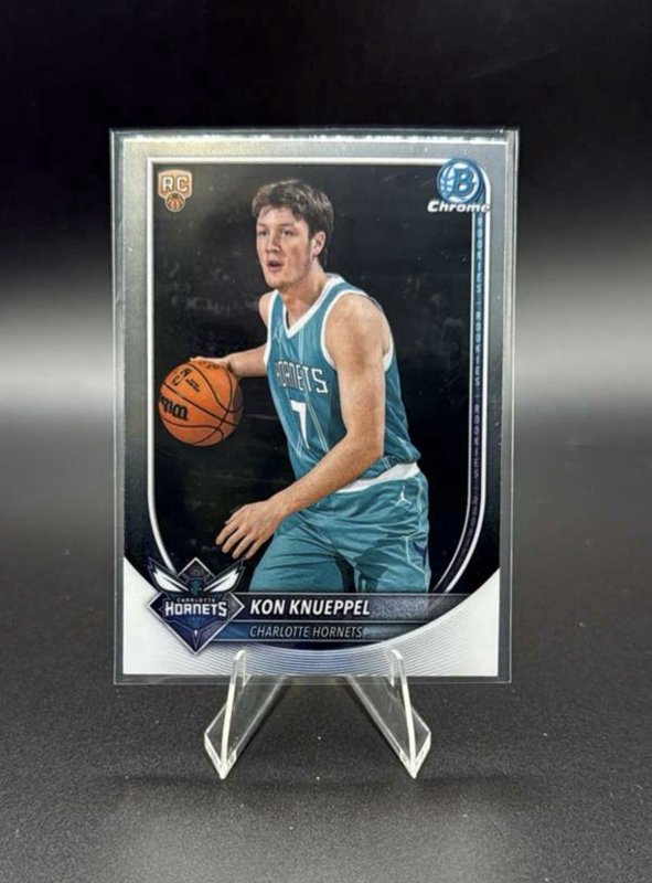 Bowman Chrome 2025-26 BCV-4 Kon Knueppel Rookie Card